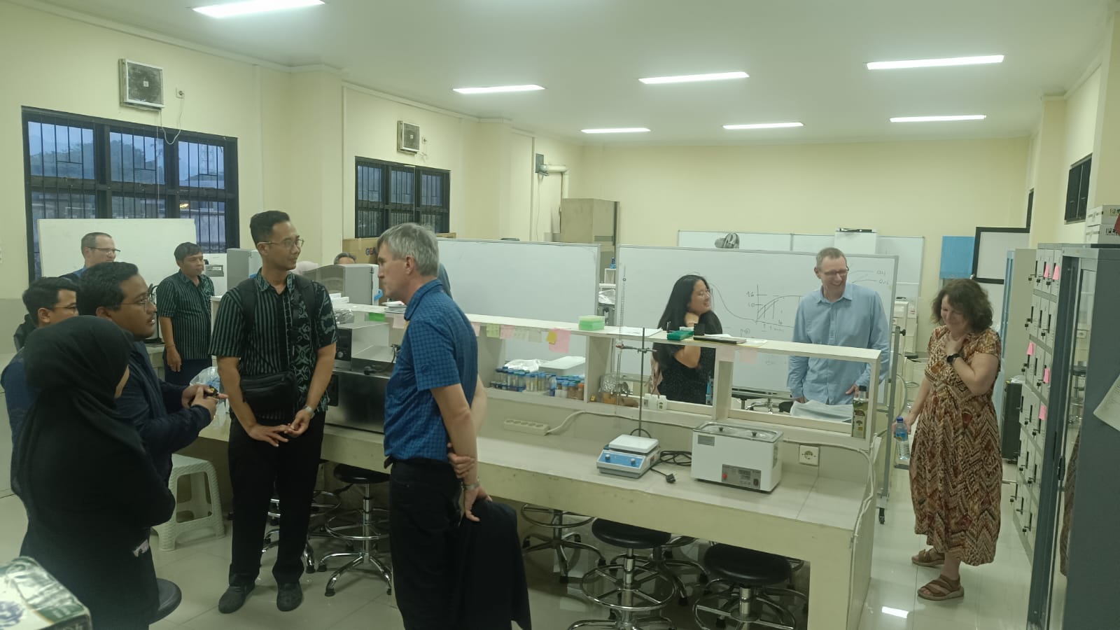 Kunjungan Tim Asesor ASIIN pada UPA Lab Terpadu